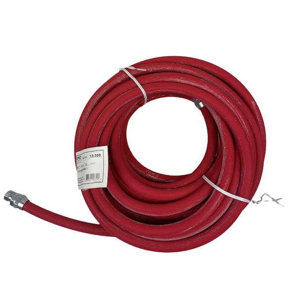 Bedford Precision 50' x 5/16in Air Hose Assembly Corrugated for DeVilbiss HA-0150